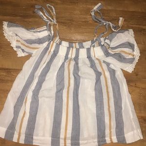 Off the shoulder shirt